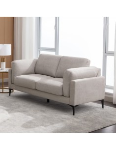 Rupert 3+2 Fixed Sofa Suite - Light Grey 2