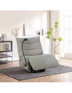 Linx Swivel Recliner Chair - Grey