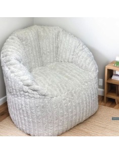 Chillax Cord Beanbag - Beige