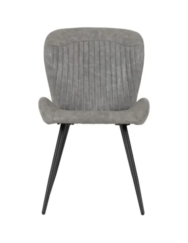 Quebec Dining Chair - Grey PU