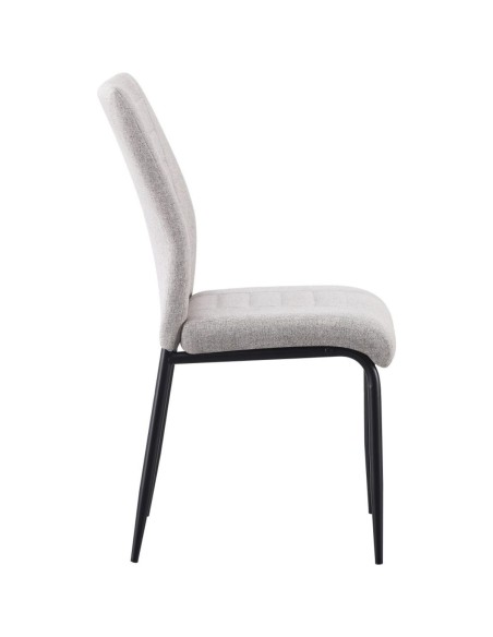 Chilton Dining Chair - Grey Fabric