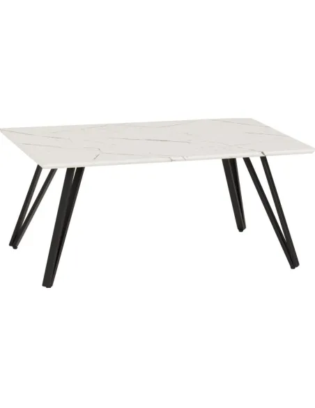 Marlow Coffee Table - White Marble Effect