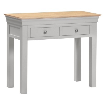 Bordeaux Console Table - Pebble Grey/Oak