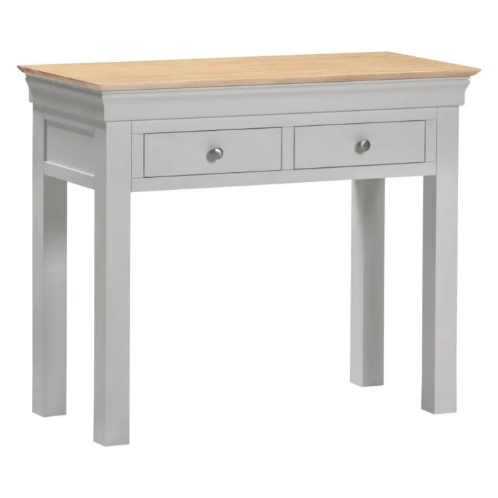 Bordeaux Console Table - Pebble Grey/Oak