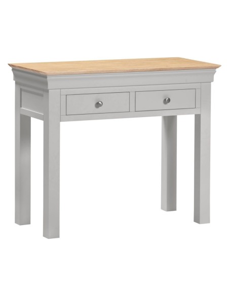 Bordeaux Console Table - Pebble Grey/Oak