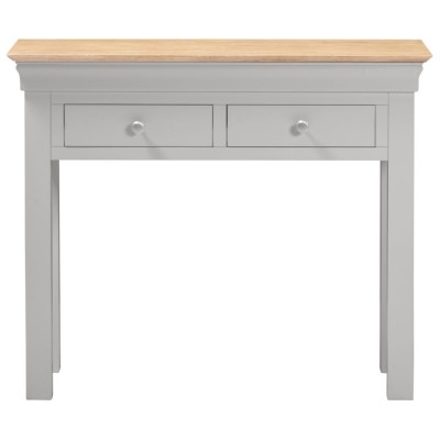 Bordeaux Console Table - Pebble Grey/Oak
