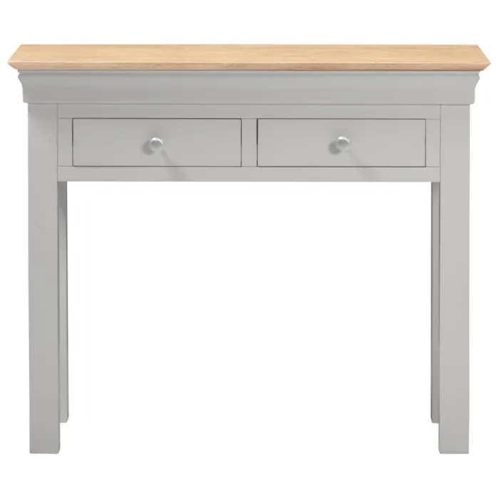 Bordeaux Console Table - Pebble Grey/Oak