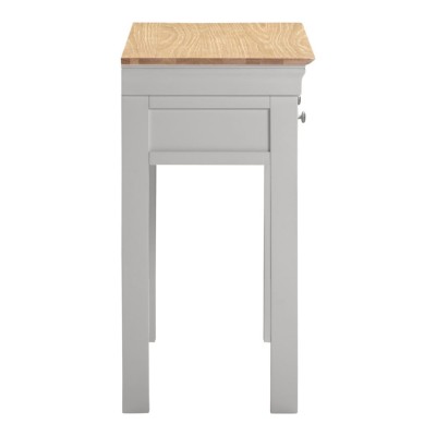 Bordeaux Console Table - Pebble Grey/Oak