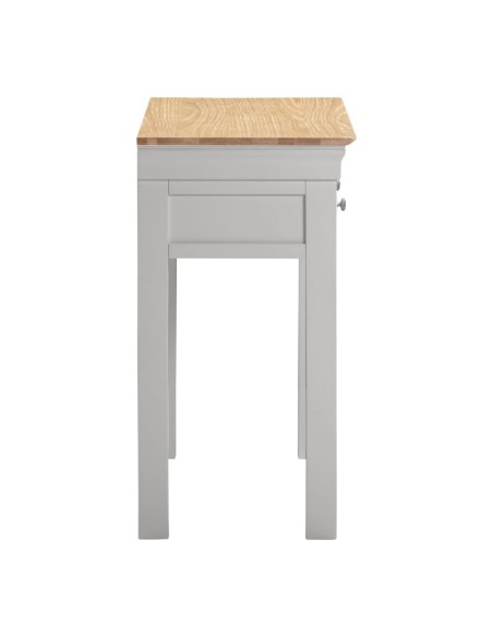 Bordeaux Console Table - Pebble Grey/Oak
