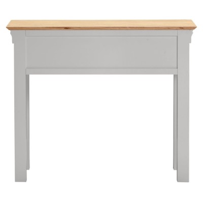 Bordeaux Console Table - Pebble Grey/Oak