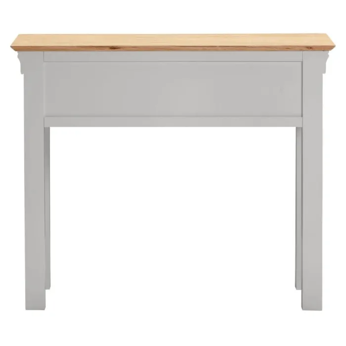 Bordeaux Console Table - Pebble Grey/Oak