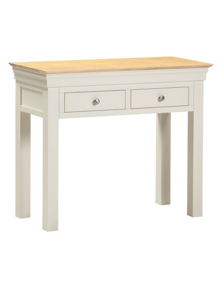 Bordeaux Console Table - Ivory/Oak