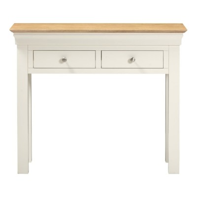 Bordeaux Console Table - Ivory/Oak