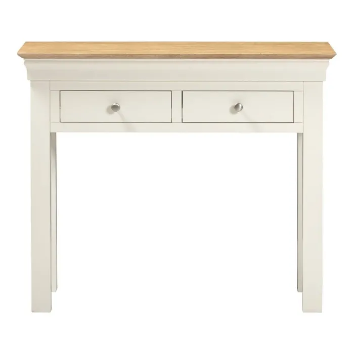 Bordeaux Console Table - Ivory/Oak