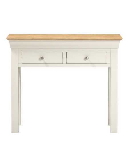 Bordeaux Console Table - Ivory/Oak
