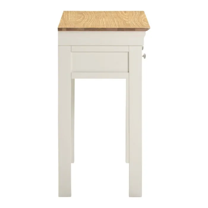 Bordeaux Console Table - Ivory/Oak