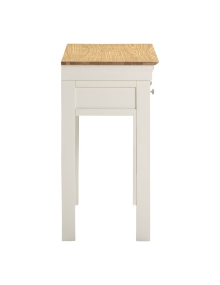 Bordeaux Console Table - Ivory/Oak