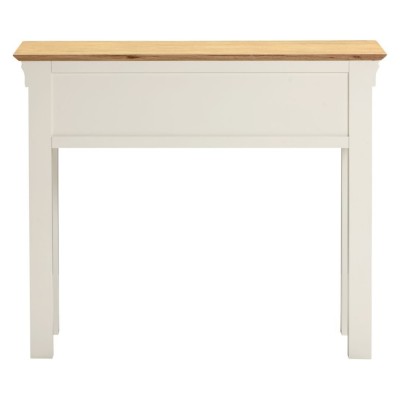Bordeaux Console Table - Ivory/Oak