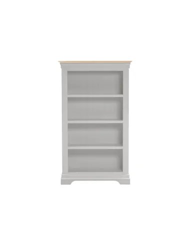 Bordeaux Bookcase - Pebble Grey/Oak