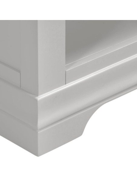 Bordeaux Bookcase - Pebble Grey/Oak