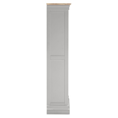 Bordeaux Bookcase - Pebble Grey/Oak