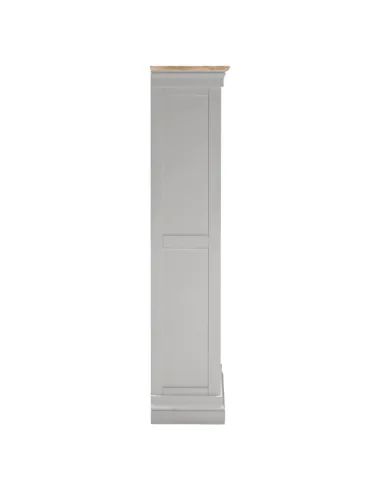 Bordeaux Bookcase - Pebble Grey/Oak