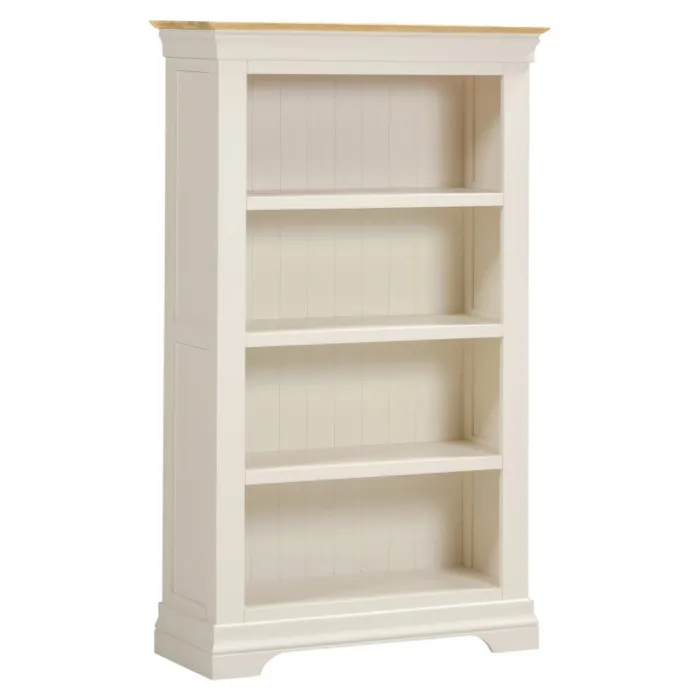 Bordeaux Bookcase - Ivory/Oak