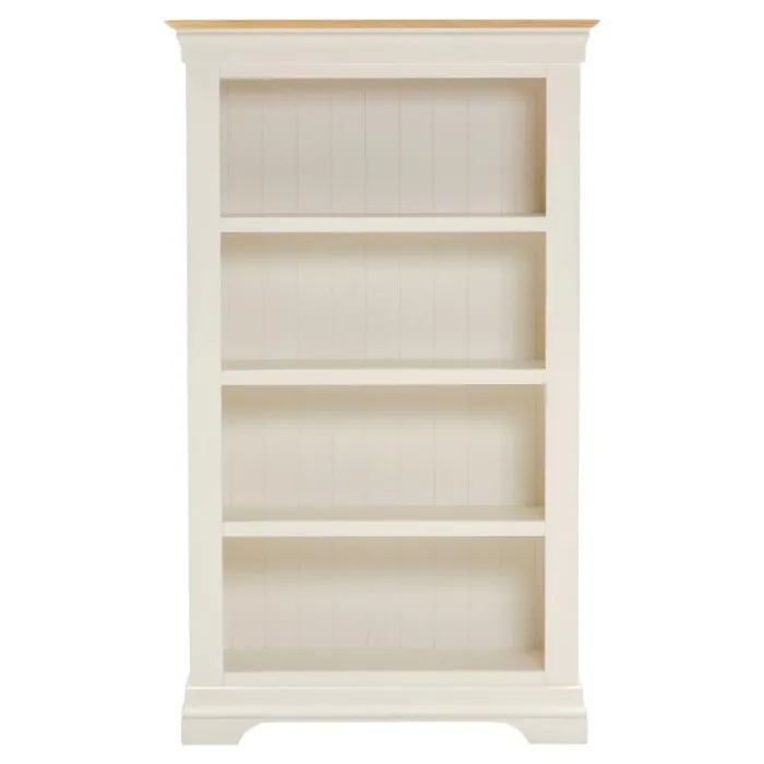 Bordeaux Bookcase - Ivory/Oak