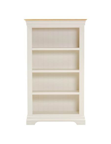 Bordeaux Bookcase - Ivory/Oak