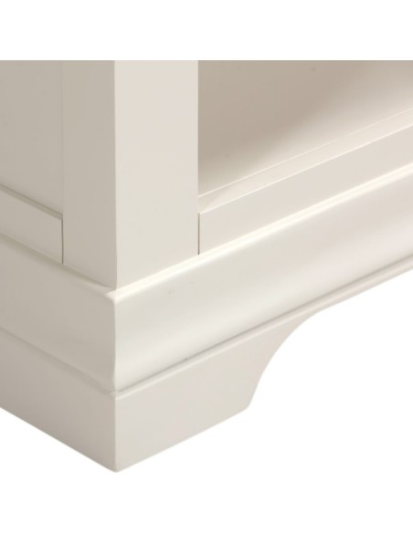 Bordeaux Bookcase - Ivory/Oak