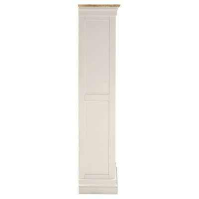 Bordeaux Bookcase - Ivory/Oak