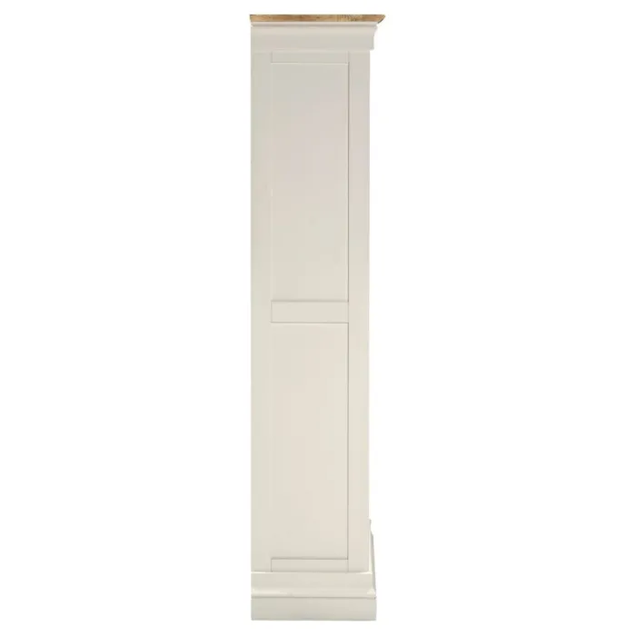Bordeaux Bookcase - Ivory/Oak