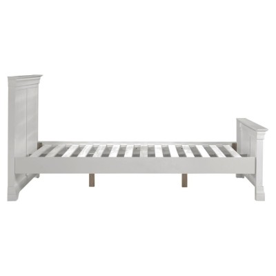 Bordeaux 5ft High End Bed - Pebble Grey