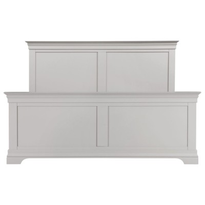 Bordeaux 5ft High End Bed - Pebble Grey