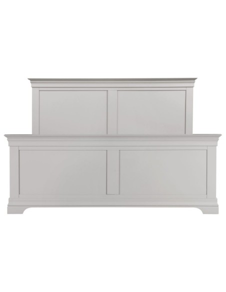 Bordeaux 5ft High End Bed - Pebble Grey