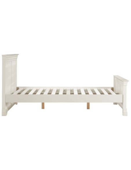 Bordeaux 5ft High End Bed - Ivory