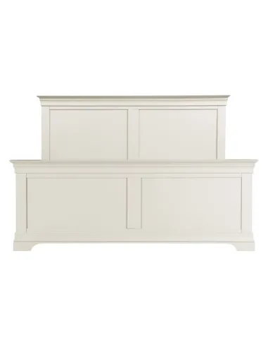 Bordeaux 5ft High End Bed - Ivory
