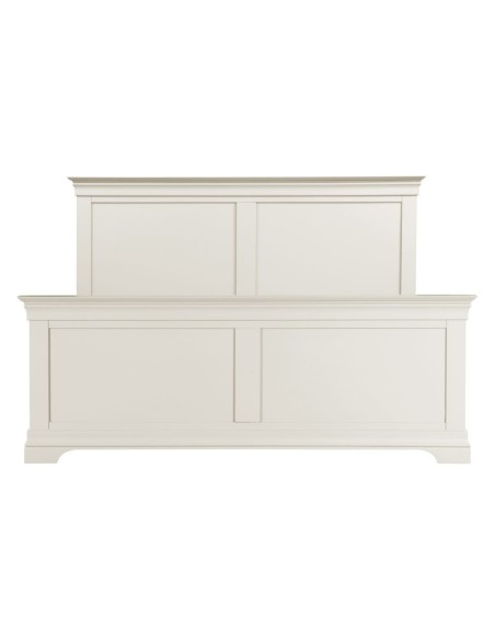 Bordeaux 5ft High End Bed - Ivory