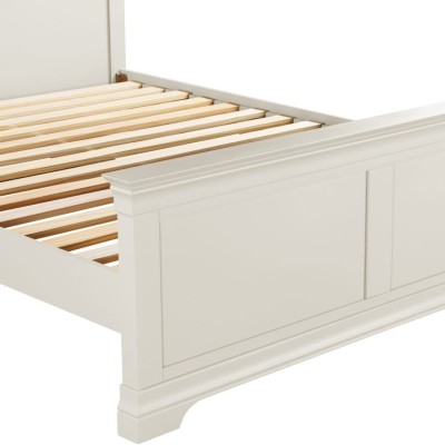 Bordeaux 5ft High End Bed - Ivory