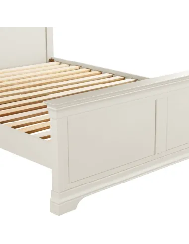 Bordeaux 5ft High End Bed - Ivory