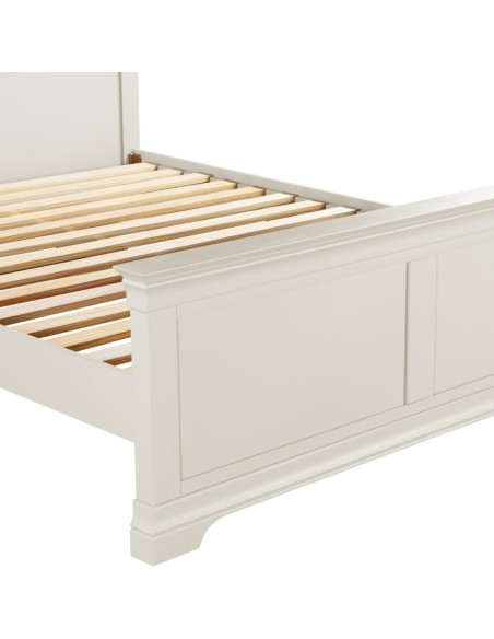 Bordeaux 5ft High End Bed - Ivory