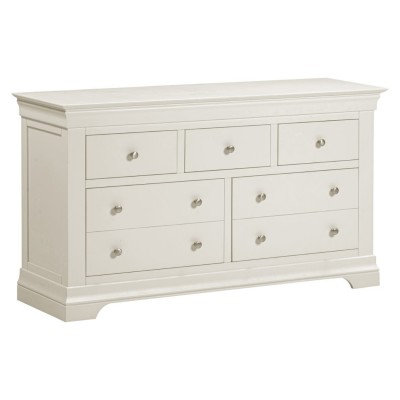 Bordeaux 3+2 Drawer Chest - Ivory