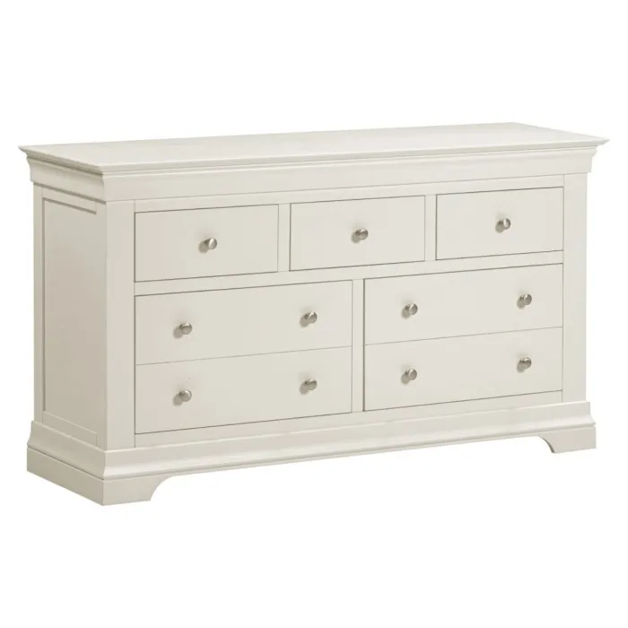 Bordeaux 3+2 Drawer Chest - Ivory