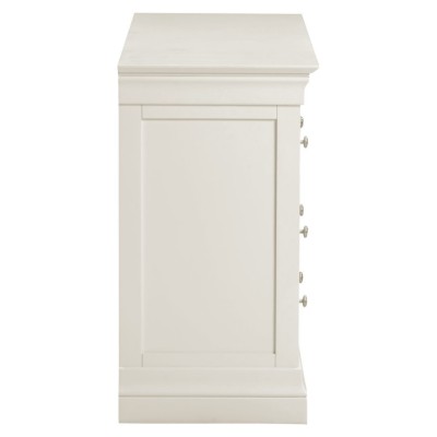 Bordeaux 3+2 Drawer Chest - Ivory