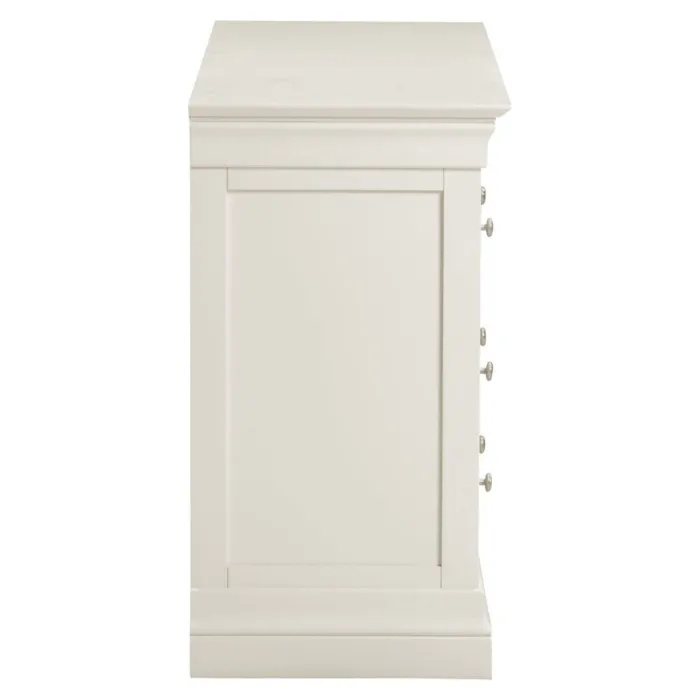 Bordeaux 3+2 Drawer Chest - Ivory