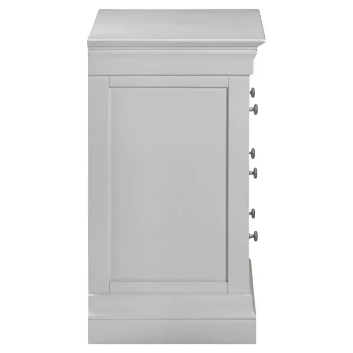 Bordeaux 3 Drawer Chest - Pebble Grey