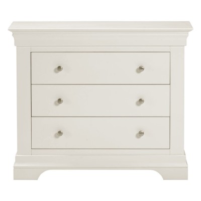 Bordeaux 3 Drawer Chest - Ivory