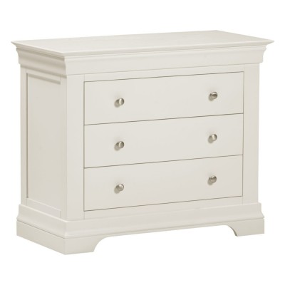 Bordeaux 3 Drawer Chest - Ivory