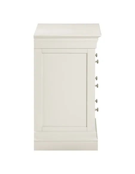 Bordeaux 3 Drawer Chest - Ivory