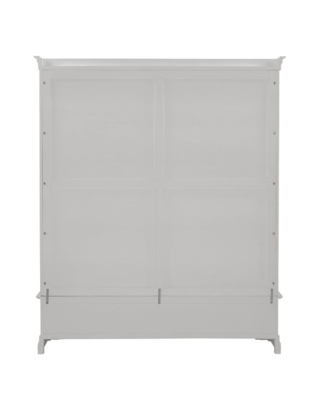 Bordeaux 3 Door Wardrobe - Pebble Grey